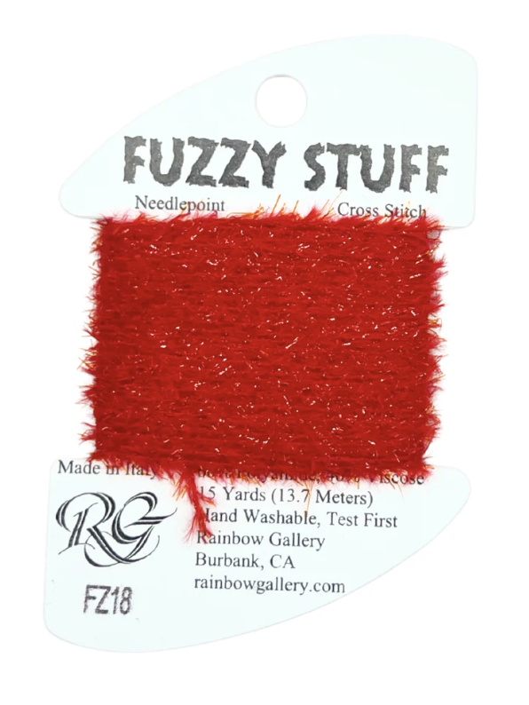 FUZZY STUFF FZ18 - CHRISTMAS RED