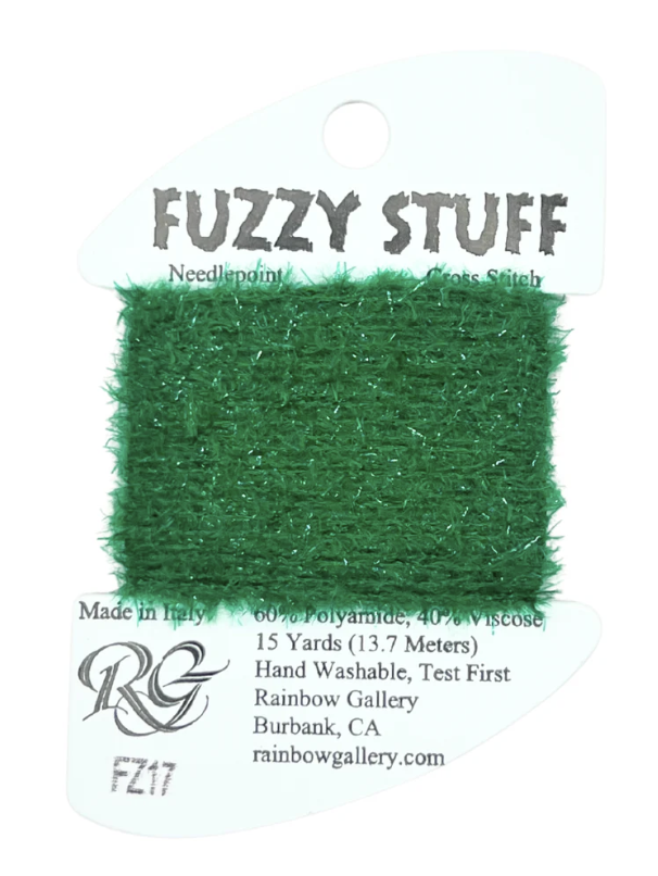 FUZZY STUFF FZ17 - CHRISTMAS GREEN