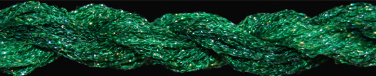 ThreadworX #12 Braid Metallic - 910490 Sky Green