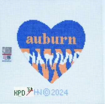 Auburn University Small Heart