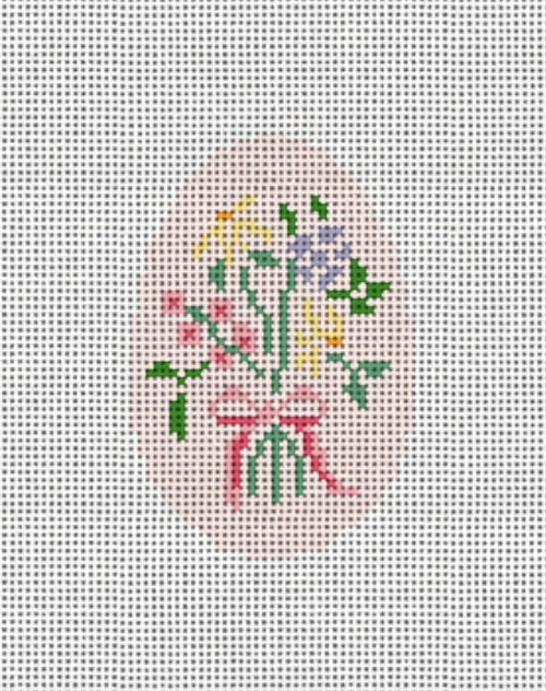 Pink Floral Egg