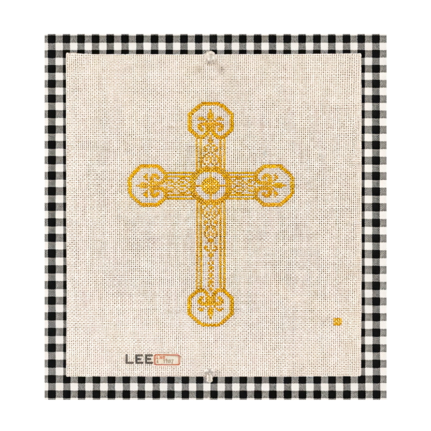 Gold Cross Filigree