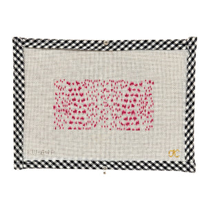 French Dots Clutch Insert