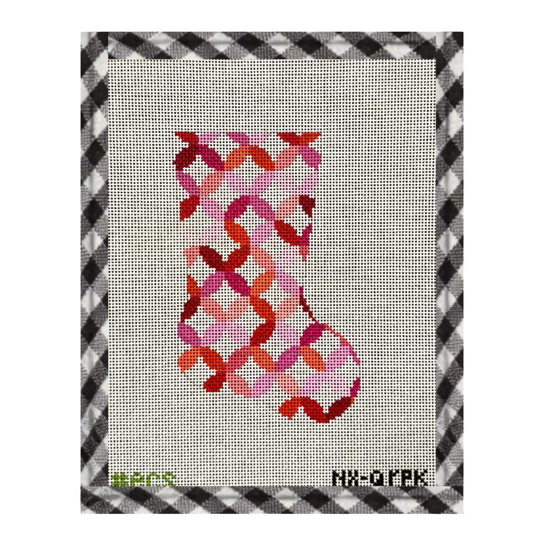 Pink Quilt Stocking