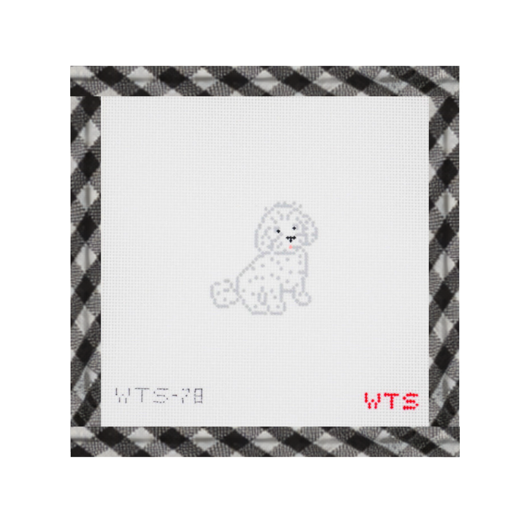 Mini White Fluffy Dog