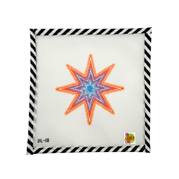 Neon Purple Star