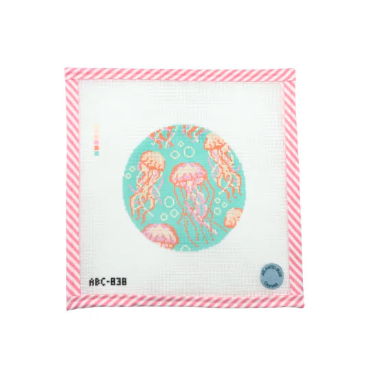 Jellyfish Round Blue