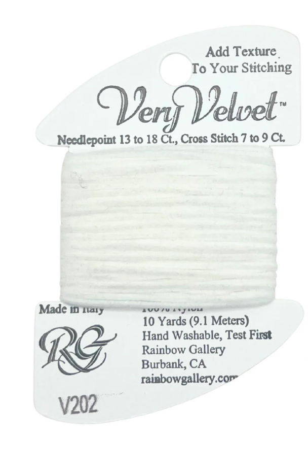 VERY VELVET V202-WHITE