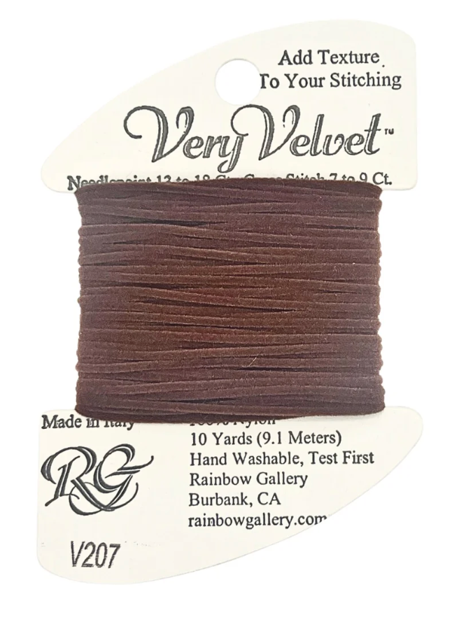 VERY VELVET V207-WARM BROWN