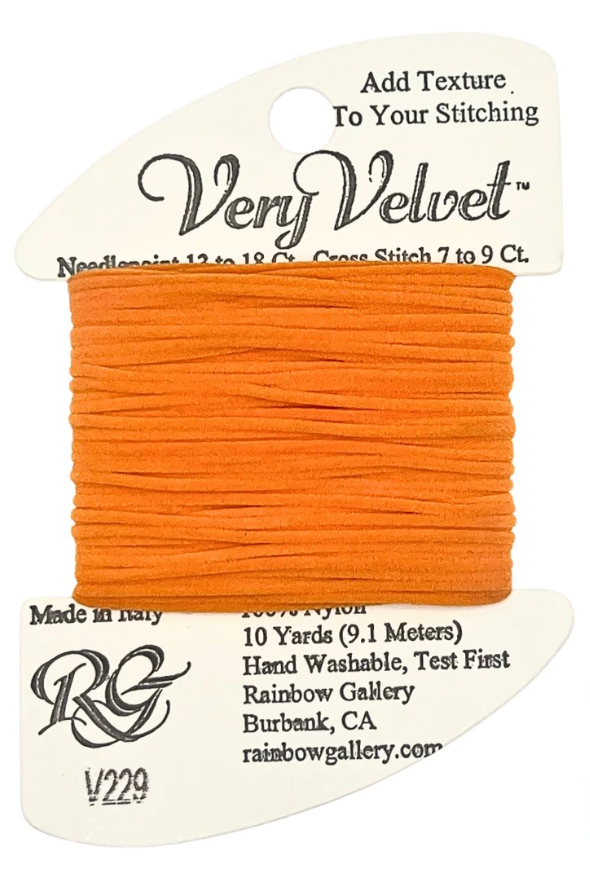 VERY VELVET V229-ORANGE