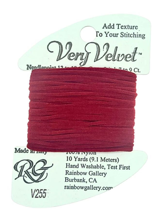 VERY VELVET V255-DARK RED