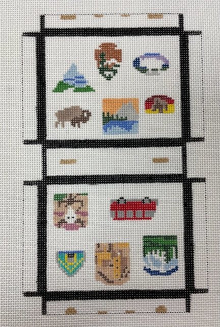 National Parks Travel Suitcase