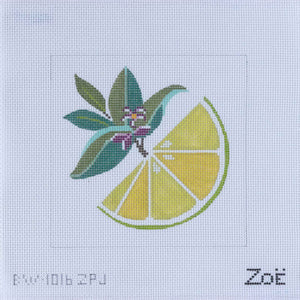 A Slice of Lime Needlepoint Kit