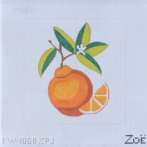 Orange Needlepoint Kit