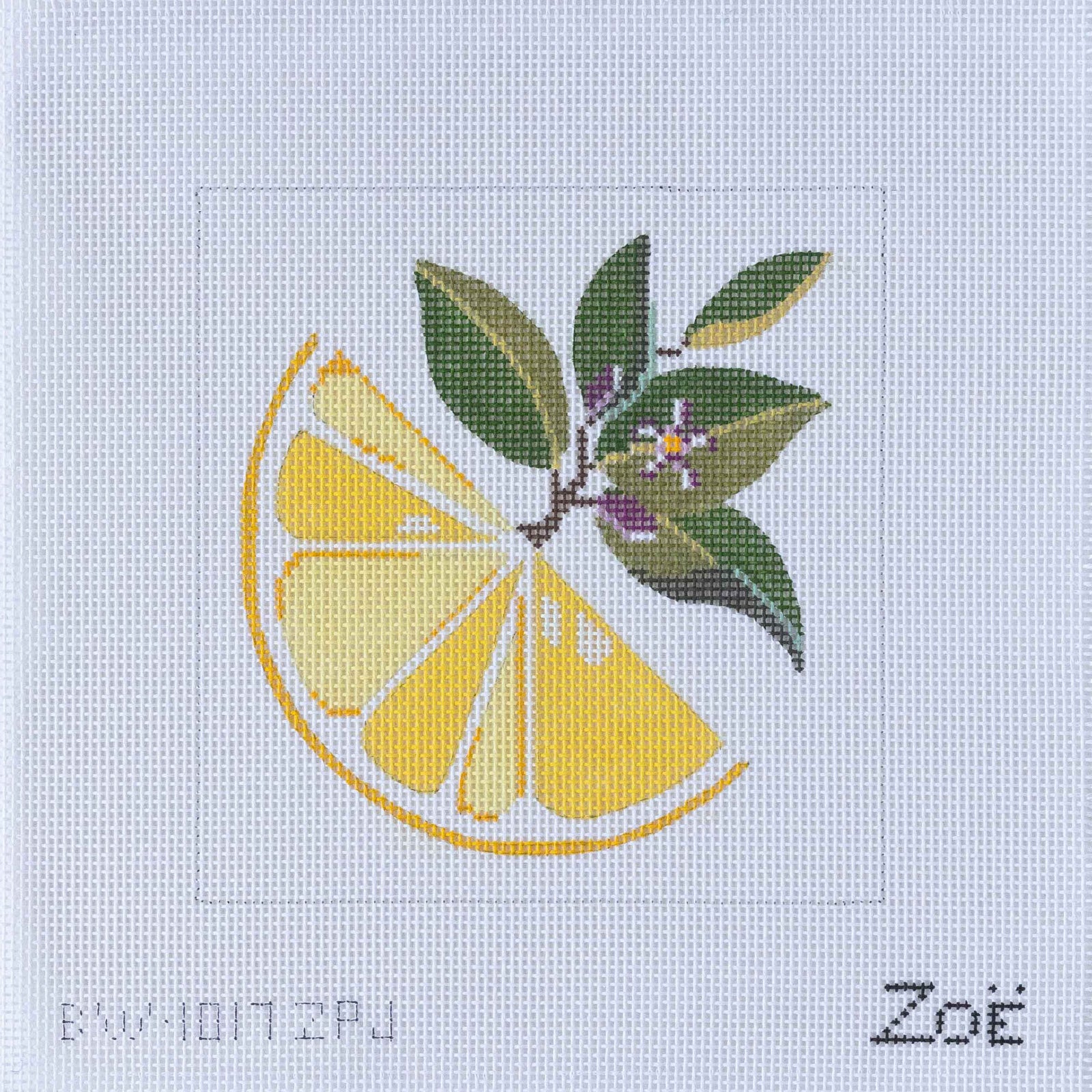 A Slice of Lemon Needlepoint Kit