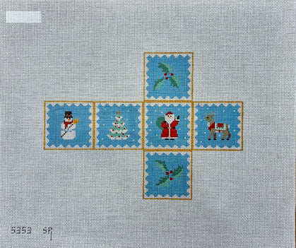 Christmas Medley, 2" Cube