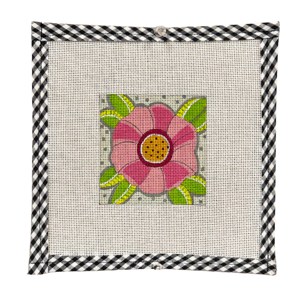 Pink & Green Flower