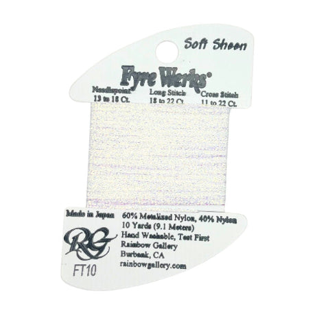 FYRE WERKS FT10-WHITE PEARL THREAD