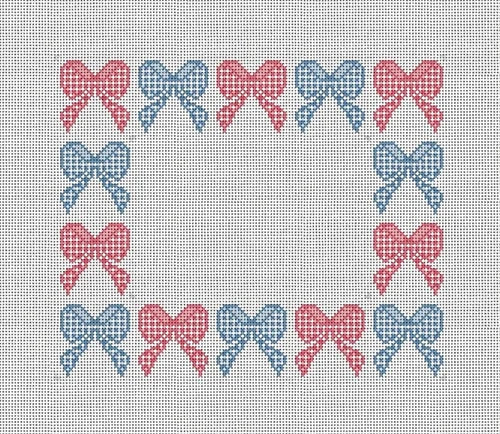 Gingham Bow Frame