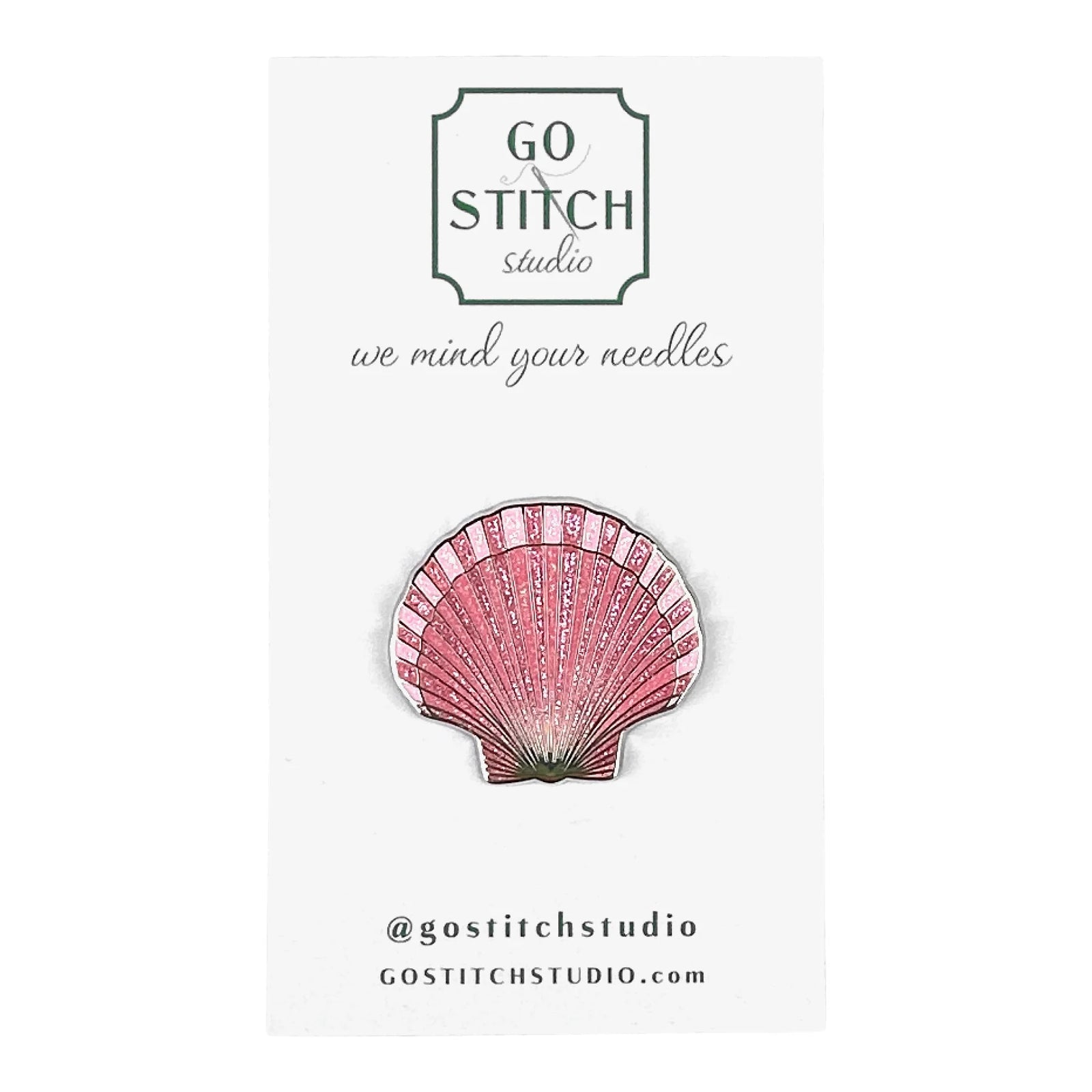 Go Stitch Studio Scallop Seashell Needleminder