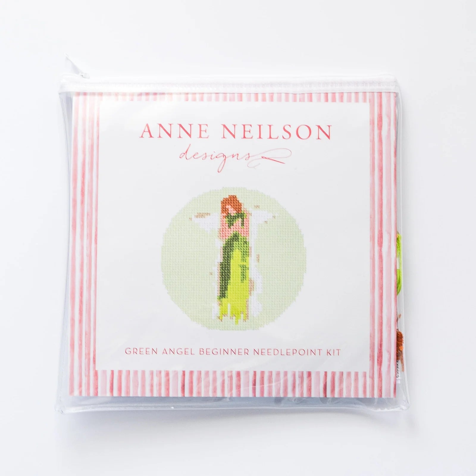 Green Angel Beginner Needlepoint Kit