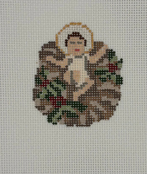 Christmas Flower Nativity: Jesus - Holly