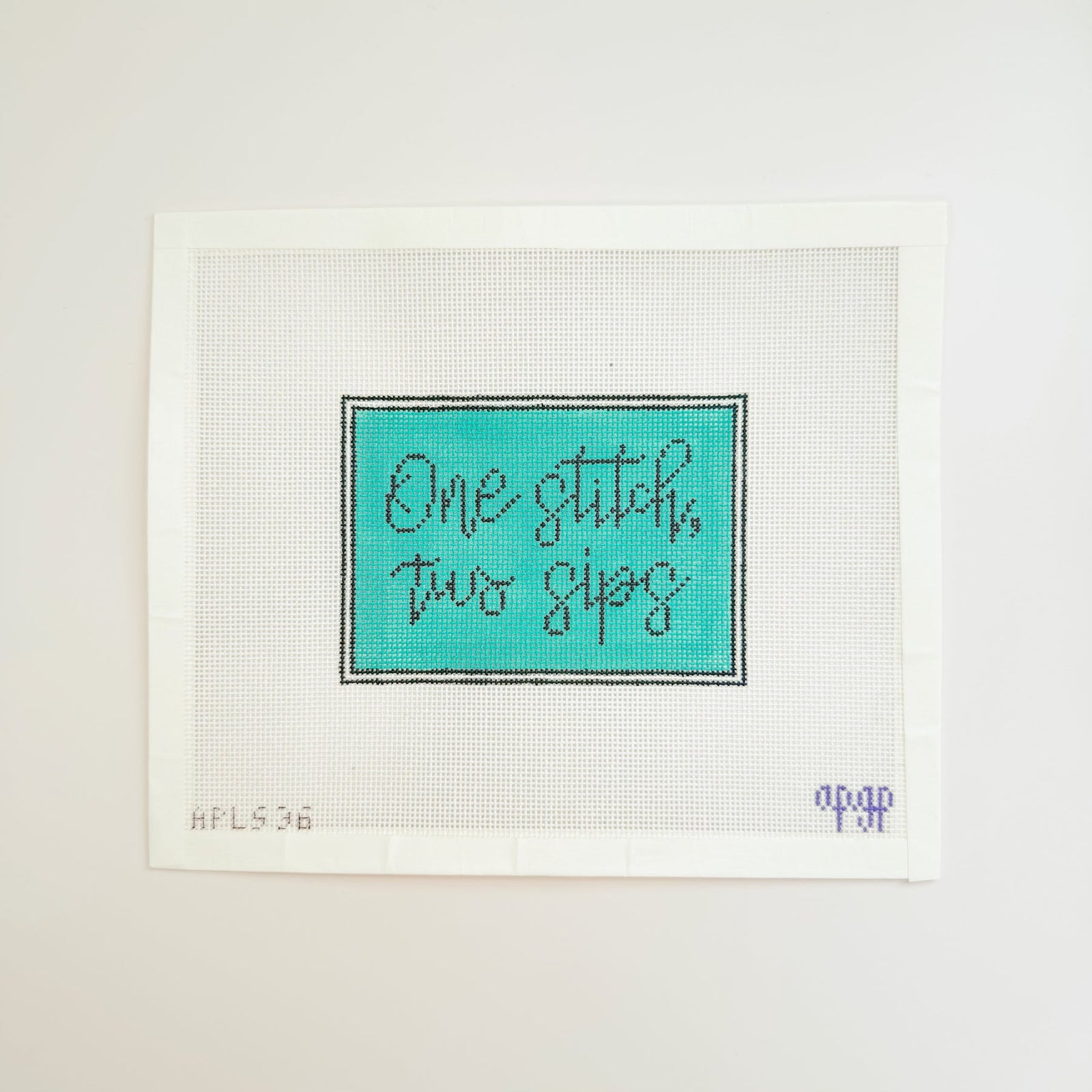 One Stitch, Two Sips