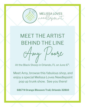 Meet Amy Poore of Melissa Loves Needlepoint