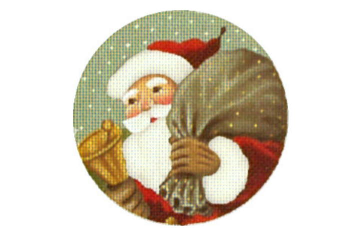 Melissa Shirley Santa Bell Round