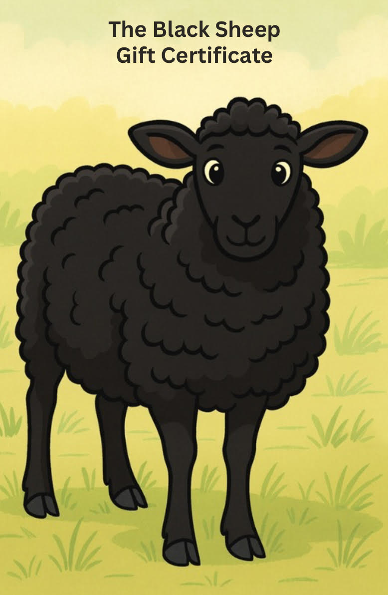 The Black Sheep Gift Certificate