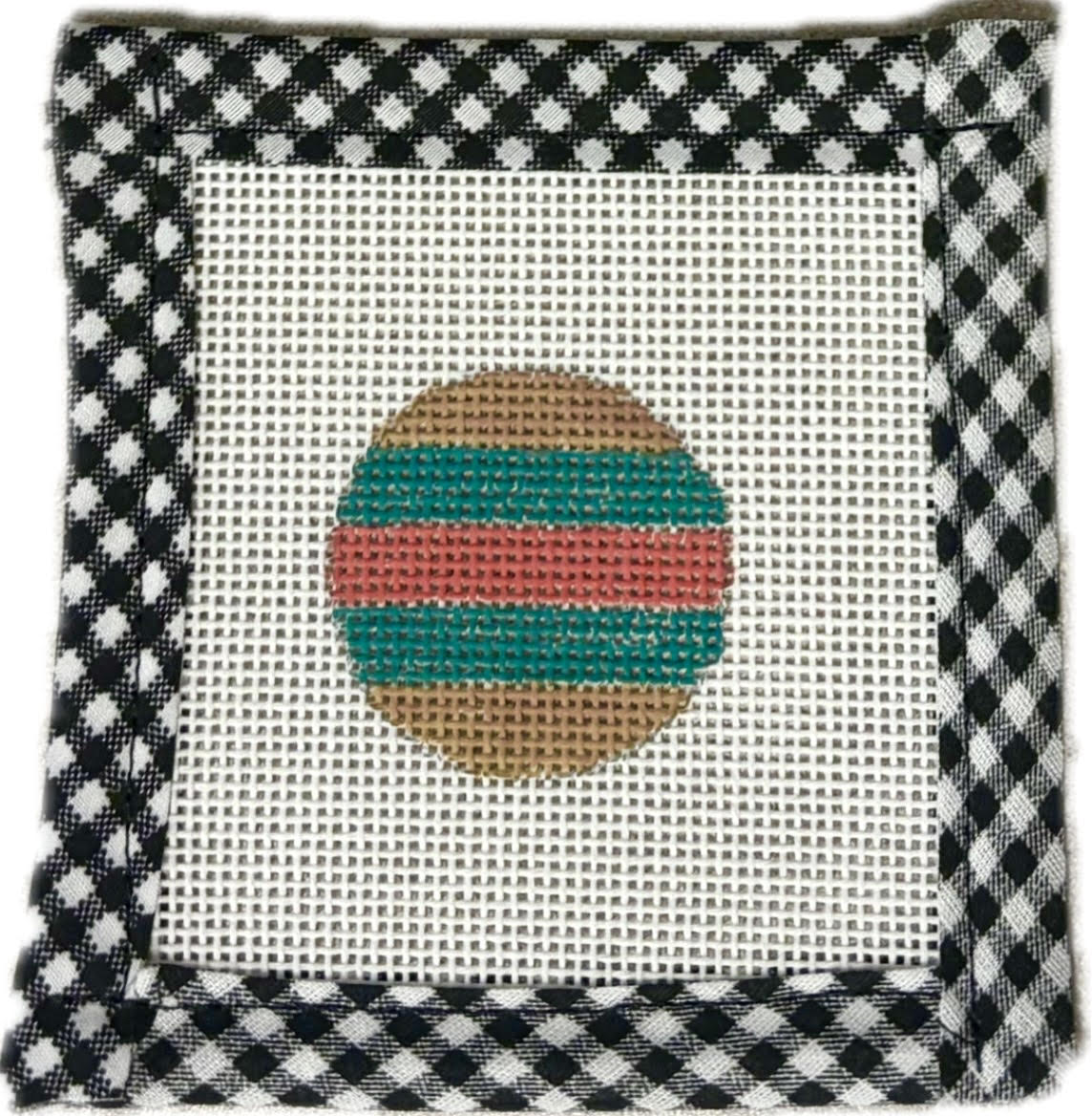Striped Key Fob Insert