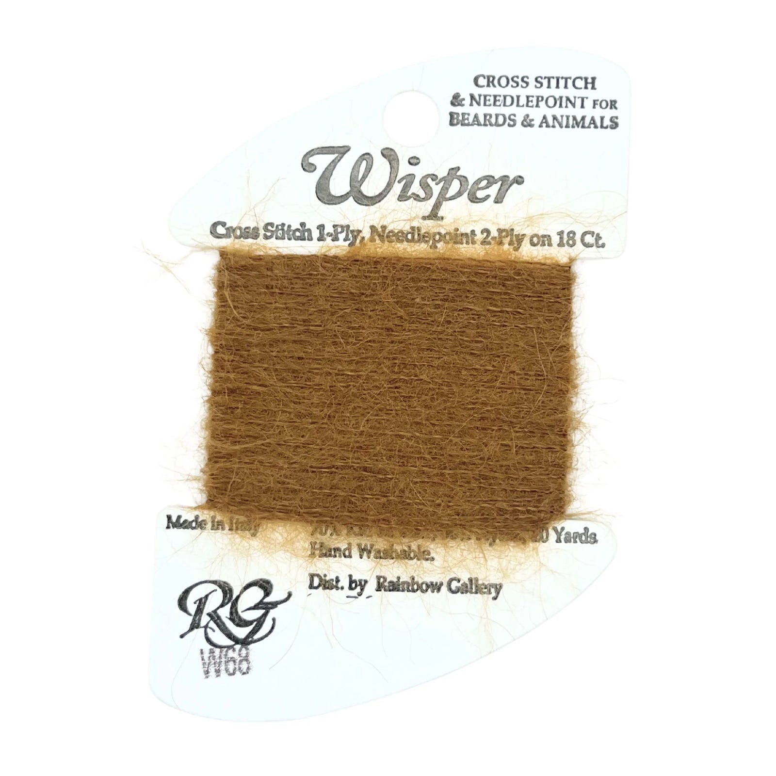 WISPER W68-DARK TAN THREAD